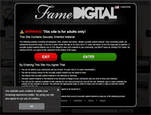Tablet Screenshot of famedigital.com